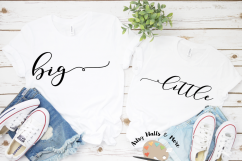 Big Little sorority sisters svg big sister little sister svg Product Image 1