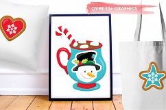 Cocoa &amp; Cookies graphics and illustrations Product Image 5