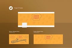 Jazz Music Jazz Festival Design Templates Bundle Product Image 16