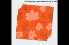 100 Seamless Tinted Autumn Leaves Pattern Digital Papers Product Image 4