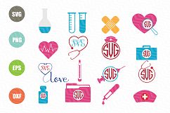 Nurse SVG Bundle Product Image 1