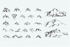 Pack of 12 mountains logo, 62 icons Product Image 3
