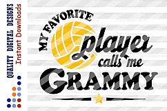 Volleyball Grammy svg files sayings Family Shirt SVG Product Image 2
