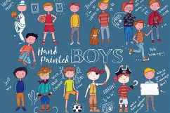 Boys hand painted Product Image 1