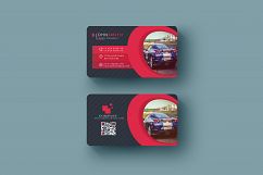 Abstract Business Card in Multicolor Design Template  Product Image 4