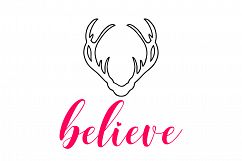 Believe Bundle - SVG cut File - T-shirt, Mug Design Product Image 2