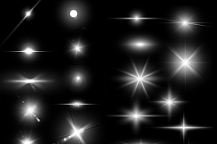 Lens Flare &amp; Stars Photoshop Brushes Product Image 3