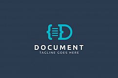 Document D Letter Logo Product Image 2