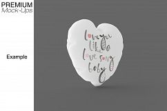 Heart Pillow Mockup Product Image 10