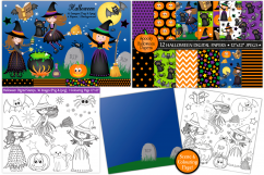 Halloween bundle, Halloween graphics &amp; Illustrations Product Image 3