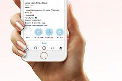 40 Instagram Story Highlights Icons in Blue, Hand Drawn Product Image 4