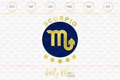 Scorpio Zodiac SVG File Product Image 1