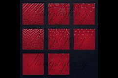 16 Red and Green Glitter Christmas Printable Digital Papers Product Image 8