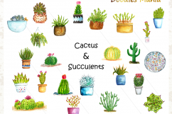 Cactus Vector Clipart Collection Product Image 2