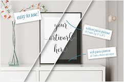 Frame mockup - clean bright interior Product Image 1
