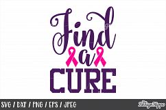 Breast Cancer SVG Bundle, Cancer Awareness, Ribbon, Designs Product Image 8