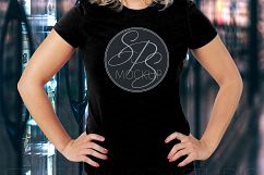 Women&#039;s Black Tshirt Mockup Bundle Product Image 5