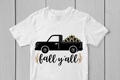Fall Y&#039;All - Thanksgiving SVG EPS DXF PNG Cutting Files Product Image 3