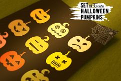 Set of  Halloween Pumpkins Product Image 1