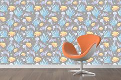 Underwater watercolor patterns Product Image 5