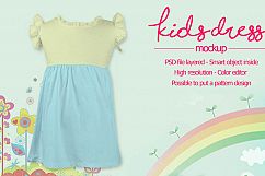 Kids Dress Mockup Product Image 5