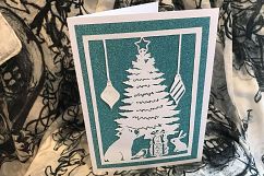 Bird and Bear&#039;s Xmas Collection x 8 papercutting templates Product Image 5