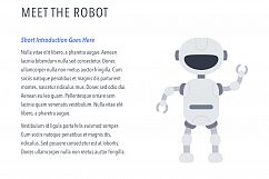 Robot Showcase PowerPoint Template Product Image 9