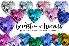 Gemstone Hearts Product Image 1