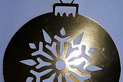 12 x Christmas Bauble papercutting templates Product Image 8