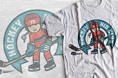 Hockey characters and logos Product Image 3