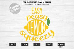 Easy Peasy Lemon Squeezy Design for T-Shirt, Hoodies, Mugs and more Product Image 1