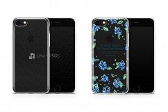 iPhone 7 UV TPU Case with Frosted Edges Design Mockup 2015 Product Image 2
