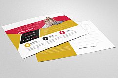 Pet Care Postcard Template Product Image 2
