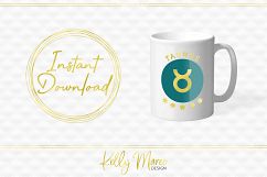 Taurus Zodiac SVG File Product Image 5