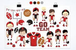 American Football graphics and illustrations Product Image 2