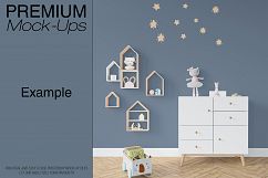 Kids Room - Wall &amp; 90 Custom Frames Product Image 2