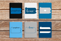 State of Pennsylvania SVG File Cutting Template Product Image 1