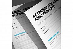 A4 Training Evaluation Form Product Image 4