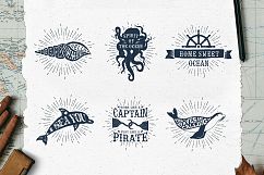 Old Sailor. Vintage Badges. Vol.1 Product Image 5