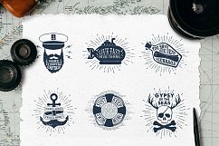Old Sailor. Vintage Badges. Vol.1 Product Image 4