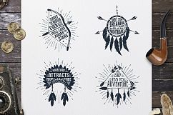 Wild at Heart. Native American Vintage Badges. Vol.2 Product Image 5