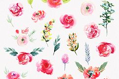 Watercolor Bright Flowers Product Image 2