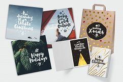 Merry Christmas Vector Set Product Image 12
