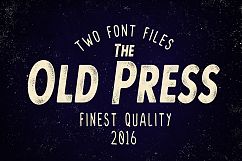 Old Press Two Styles  Product Image 1
