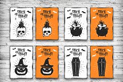Halloween. 20 Greeting Cards Product Image 3