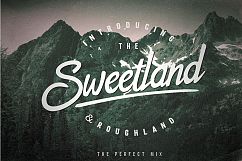The Sweetland Typeface Font Duo Product Image 1
