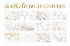 White gold marble texture background Product Image 4