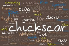Chickscar Typeface Product Image 1