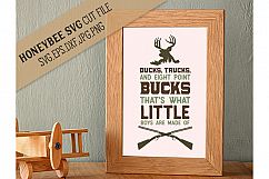 Ducks Trucks and Eight Point Bucks svg Product Image 1