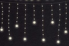 Christmas String Lights Clip Art Product Image 7